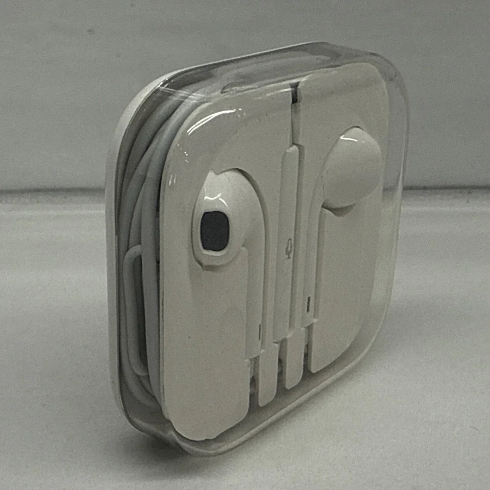 Apple OEM Wired White Ear Buds w/Case iPhone iPad iPod 3.5mm Aux Jack Headphones